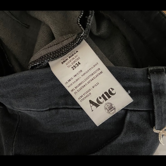 NWT Acne Studios Skin Rocca Jeans - Picture 4 of 5